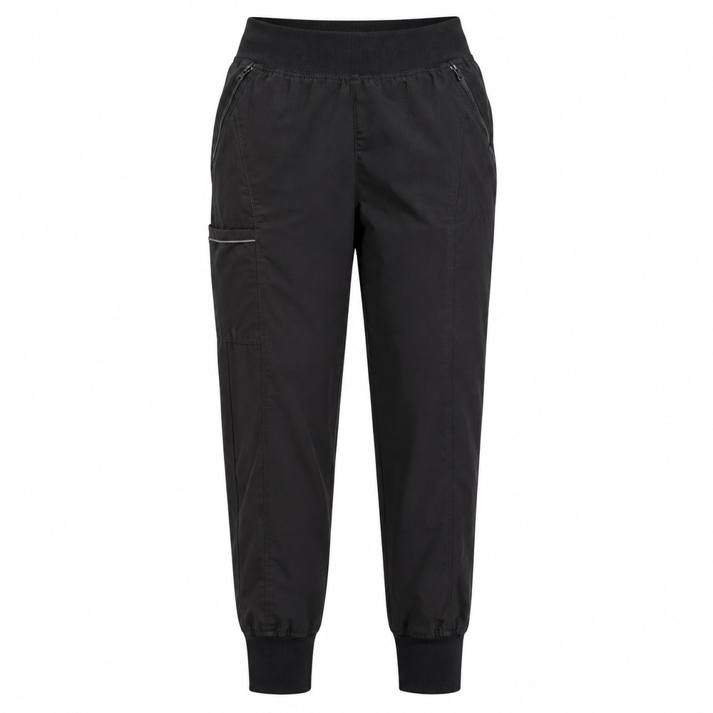 Cherokee Infinity Jogger Scrub Pants Polyester Spandex M Black Nursing Uniform